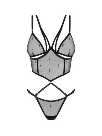 Anniverse special top et string - Noir