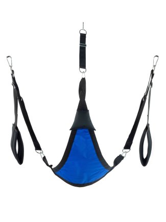 Sling en tissu Triangle - Set complet Bleu 34925