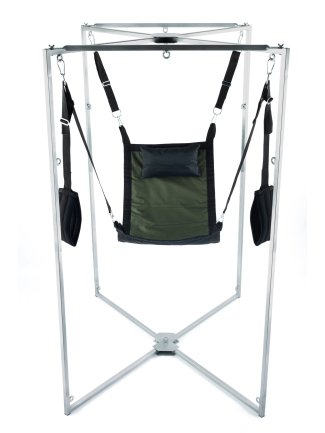 Kit Sling Tissu CarrÃ© Kaki-Noir Armature Grise 36461