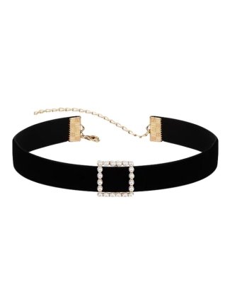 Ras de cou Square Noir 58313