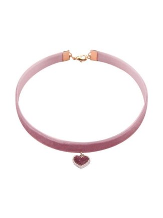 Ras de cou Lotus Heart Rose 58317