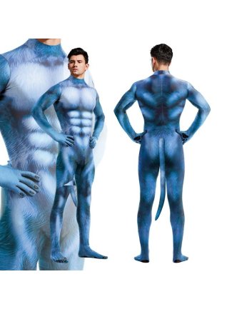 Combinaison Cosplay Dog Bleu 66013