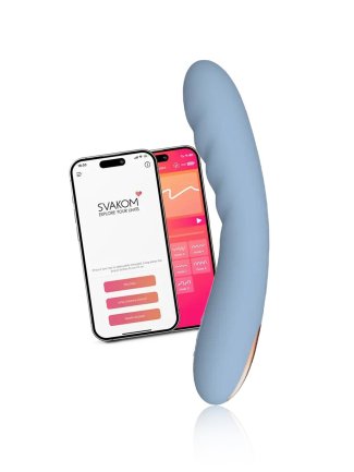 Ava Neo Interactive Thrusting Vibro Bleu