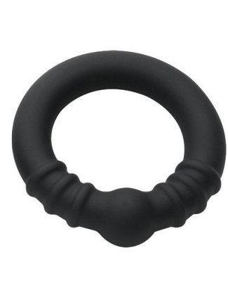 Cockring Silicone Holeshot noir 24271