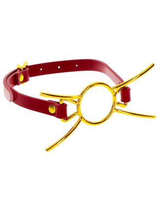Bâillon Sder Taboom Rouge-Doré 56751