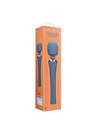 Powerful Wand Vibrator with Still Handle - Blue Nova