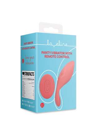 Panty Vibrator with Remote Control - Brighto Red