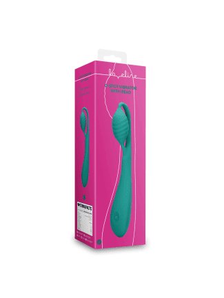 G-Spot Vibrator with Bead - Blue Grass