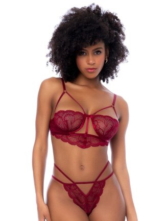 Ensemble 2 pièces couleur framboise - MAL8878ROSW