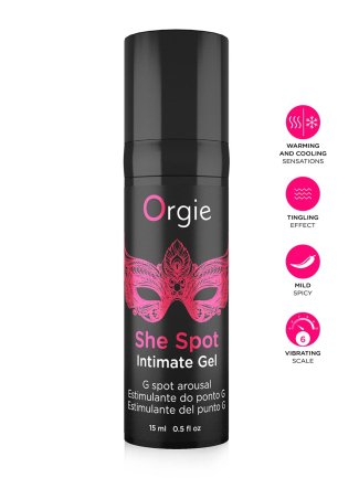 orgie she spot g-spot gel stimulant 15 ml