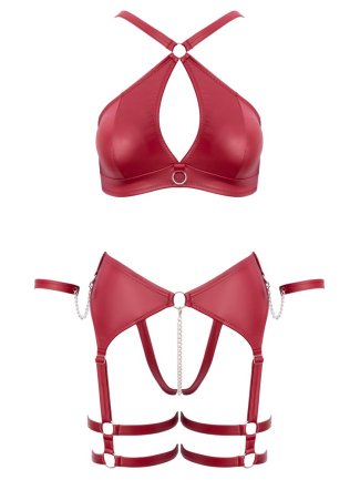 Ensemble rouge chaine