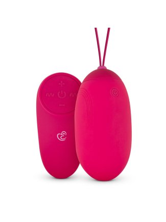 Œuf vibrant XL avec télécommande - Rose 39895