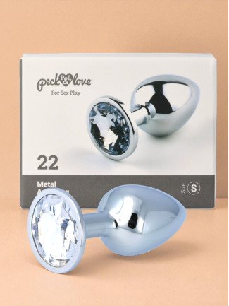 nº 22 plug anal métallique taille S