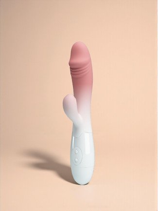 Vibromasseur Snappy en silicone 30 vitesses Rose