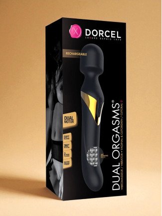 Stimulateur Wand Dual Orgasms Noir