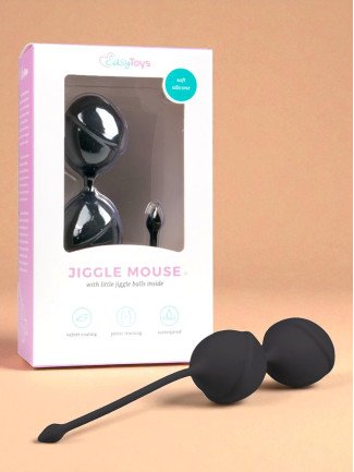 Boules vaginales doubles noires