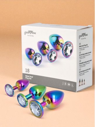 ensemble de plug anal en métallique nº 18