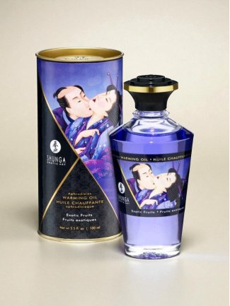 Huile chauffante aphrodisiaque fruits exotiques 100ml