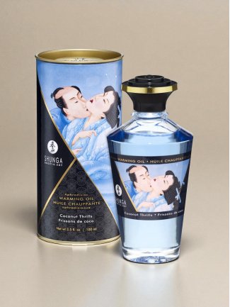 Huile Chauffante Aphrodisiaque Frissons de Coco 100ml