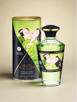 Huile chauffante aphrodisiaque sorbet de minuit 100ml