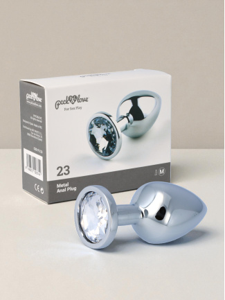 nº 23 plug anal en métallique taille M