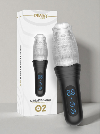 Orgastobator 02 - Masturbateur Masculin - Noir et Transparent