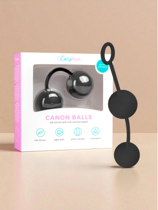 Boules d'amour avec contrepoids - Noir