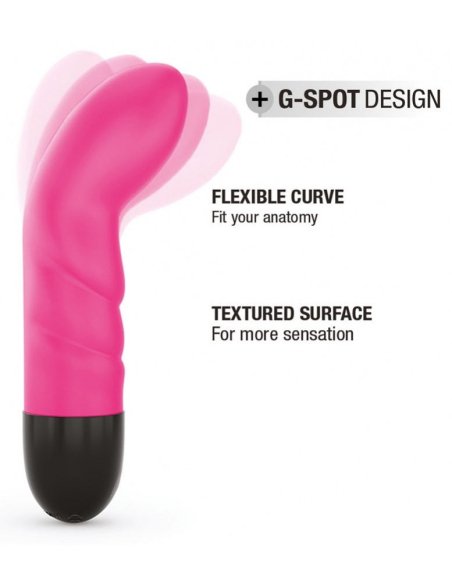 Vibromasseur Mini G-Spot en silicone doux avec 10 niveaux de vibration - vue 5