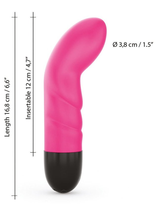 Vibromasseur Mini G-Spot en silicone doux avec 10 niveaux de vibration - vue 8