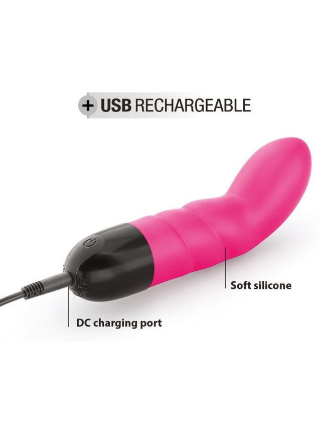 Vibromasseur Mini G-Spot en silicone doux avec 10 niveaux de vibration - vue 9