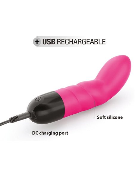 Vibromasseur Mini G-Spot en silicone doux avec 10 niveaux de vibration - vue 9