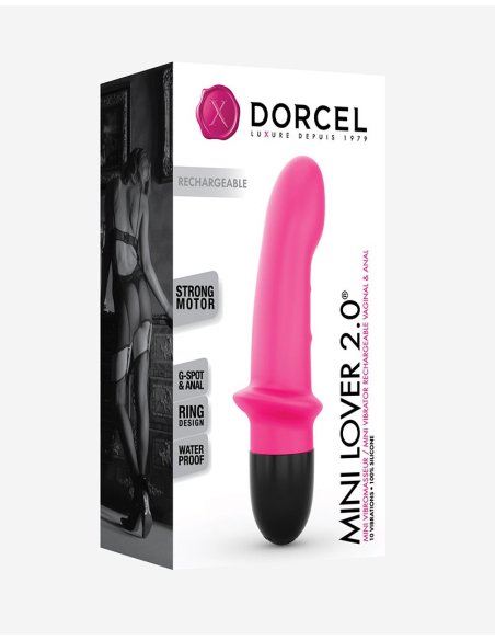 Mini vibromasseur silicone doux 10 modes de vibration - vue 3