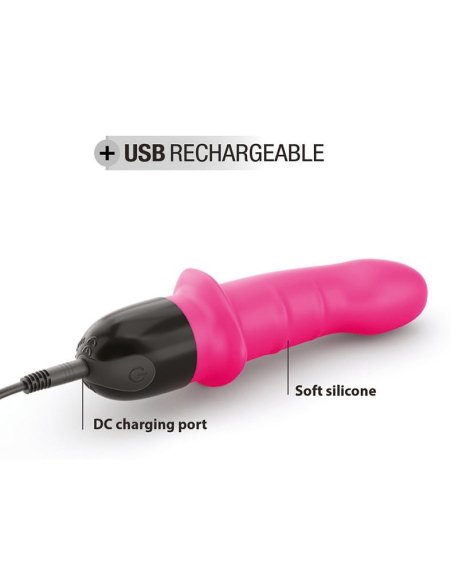 Mini vibromasseur silicone doux 10 modes de vibration - vue 6
