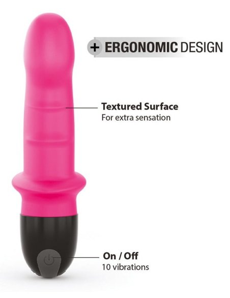 Mini vibromasseur silicone doux 10 modes de vibration - vue 8