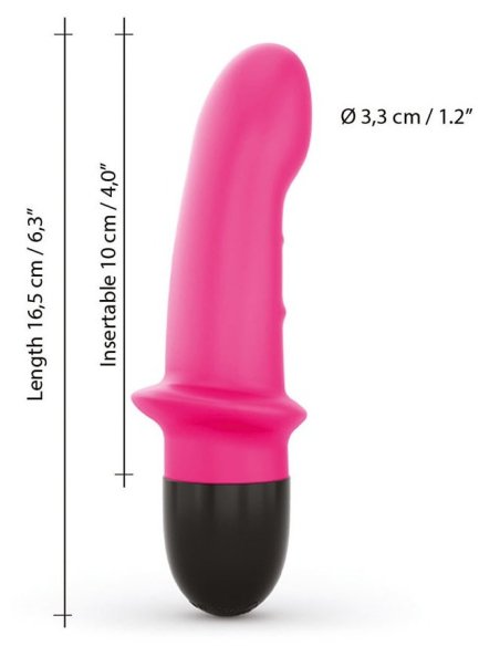 Mini vibromasseur silicone doux 10 modes de vibration - vue 9