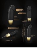 Vibromasseur compact en silicone doux avec 7 modes de vibration - vue 6