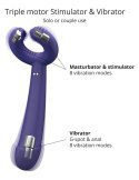 Vibromasseur polyvalent avec anneau texturé et 16 modes de vibration - vue 8