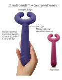 Vibromasseur polyvalent avec anneau texturé et 16 modes de vibration - vue 10