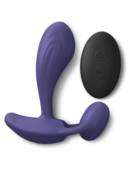 Vibromasseur polyvalent avec télécommande et double stimulation - vue 2