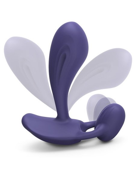 Vibromasseur polyvalent avec télécommande et double stimulation - vue 3