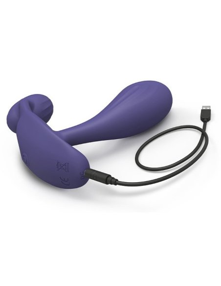 Vibromasseur polyvalent avec télécommande et double stimulation - vue 4