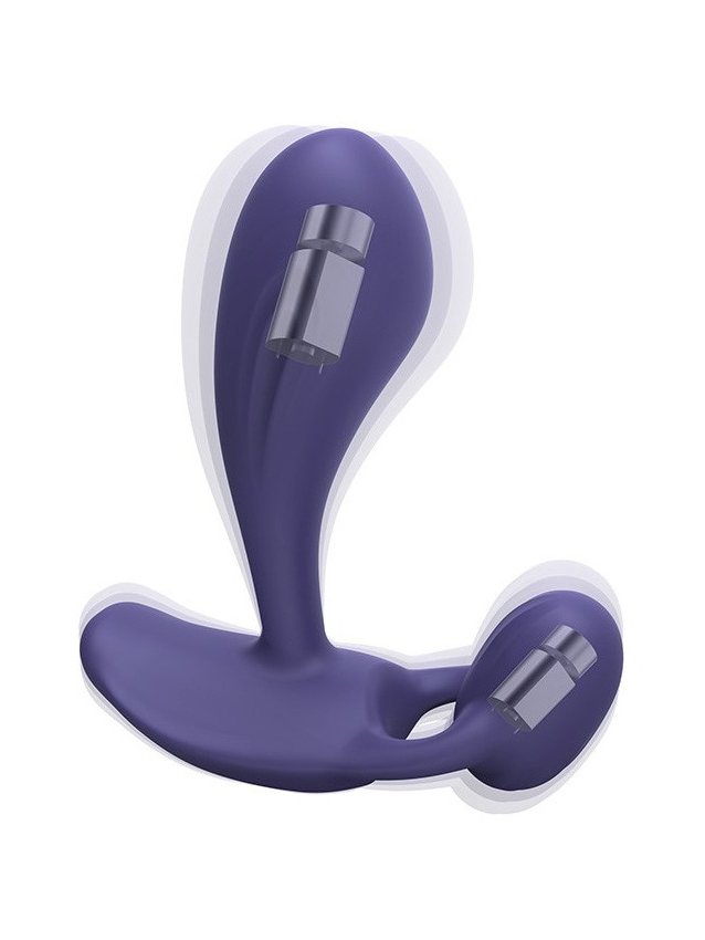 Vibromasseur polyvalent avec télécommande et double stimulation - vue 6