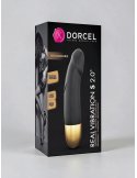 Vibromasseur compact en silicone doux avec 7 modes de vibration