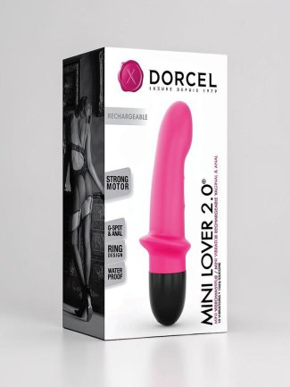 Mini vibromasseur silicone doux 10 modes de vibration