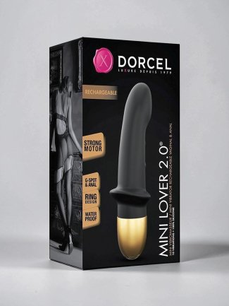Mini vibromasseur silicone doux avec 10 modes de vibration