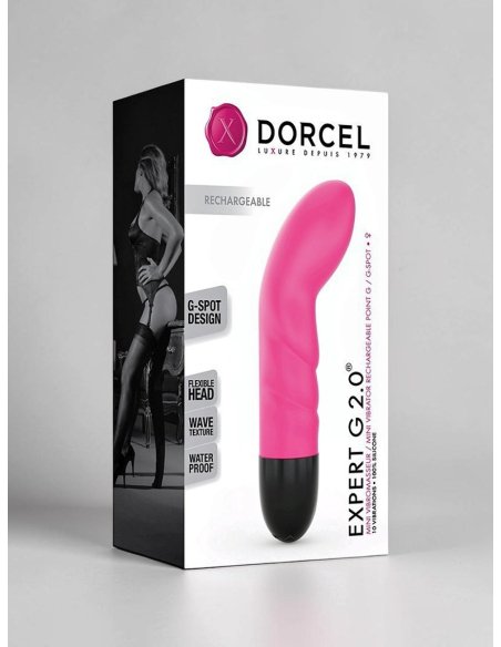 Vibromasseur Mini G-Spot en silicone doux avec 10 niveaux de vibration
