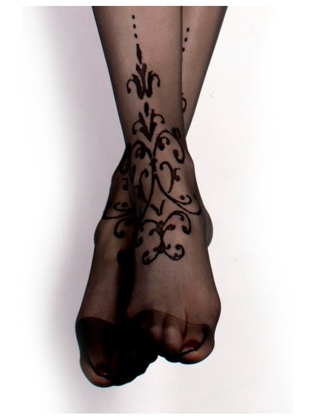 Bas autofixants Fantasy Hold Ups (20 deniers) - L/XL, S/M