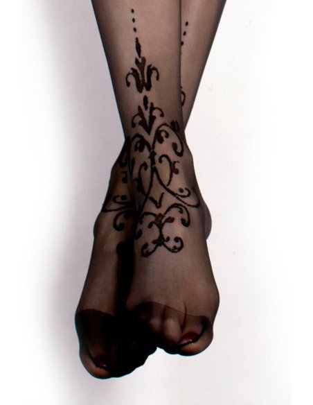 Bas autofixants Fantasy Hold Ups (20 deniers) - L/XL, S/M