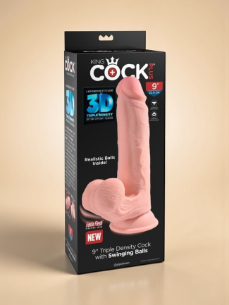 Gode réaliste triple...