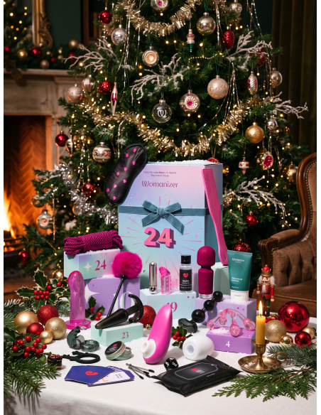 Calendrier de l'Avent érotique avec sextoys et accessoires sensuels